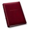 Gallery Leather Large Address Book with Alphabetical Tabs up to 480 records, Leather Notebook Hardcover, Telephone and Address Books - 9x7,
